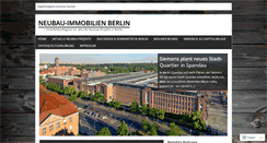 Desktop Screenshot of neubau-berlin.de